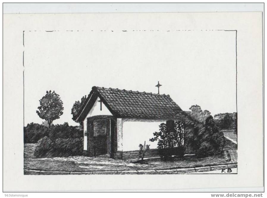 Kapelletje Van De Kouden Haard , Opgericht Door EH De Wolf In 1951    - Druk Van Nieuwenhove Buggenhout - Buggenhout