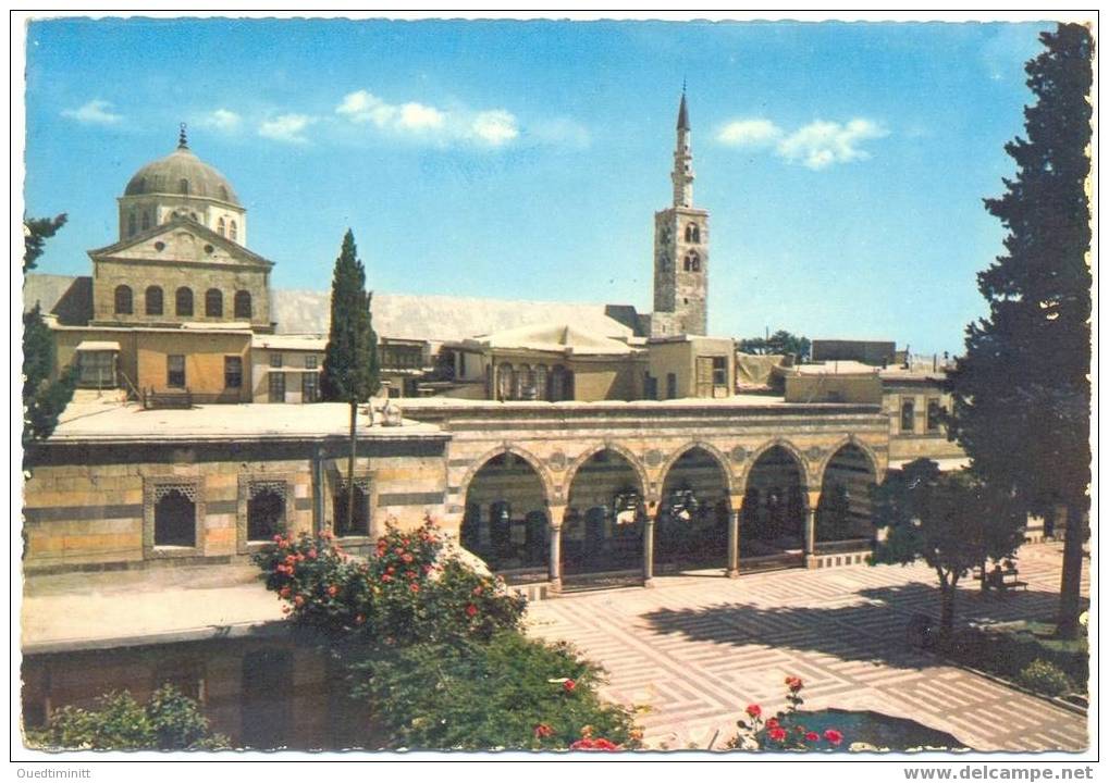 Syrie.Damas/Damascus.Place Du Palais El Azem.Belle Cpsm.dentelée Coul. - Syrien