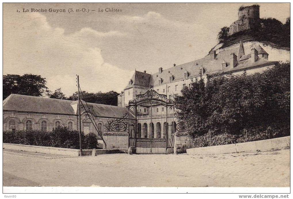 95 LA ROCHE GUYON Le Château - La Roche Guyon