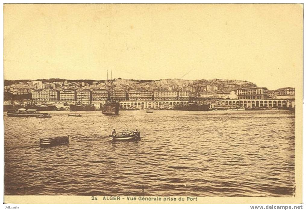 Alger - Vue Générale Prise Du Port - Alger