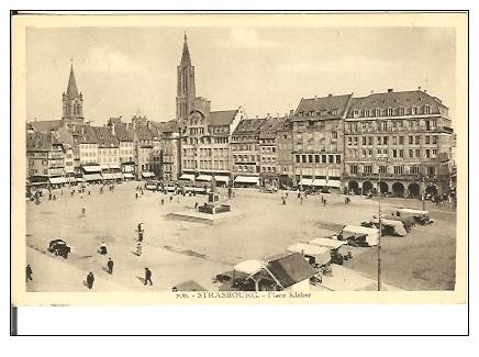 CPA 67 STRASBOURG La Place Kleber - Strasbourg