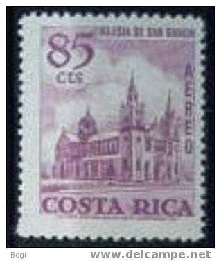 Costa Rica 1967 AEREO Y&T 457** Iglesia De San Ramon - Costa Rica