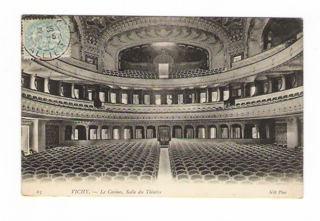 VICHY  ( ALLIER ) /  LE CASINO, SALLE DU THEÂTRE - Casinos