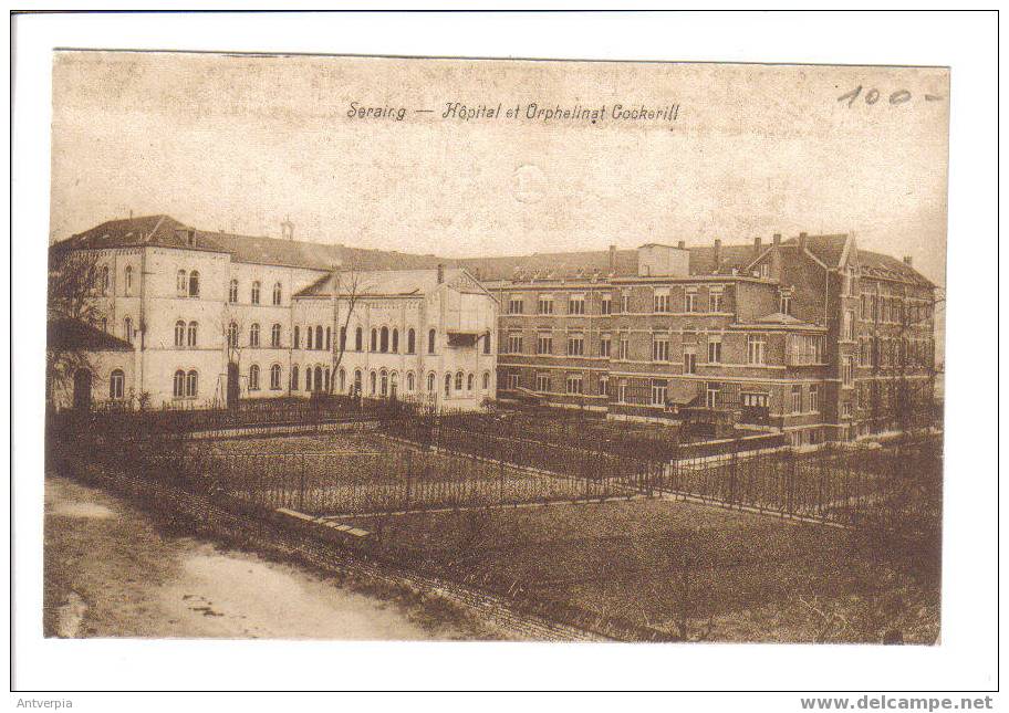 Seraing Hopital Cockerill (carte Vierge) - Seraing