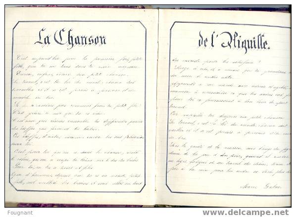 Cahier De Cours Ancien:+ 1800/1900:Un Peu De Tout. - 18 Ans Et Plus