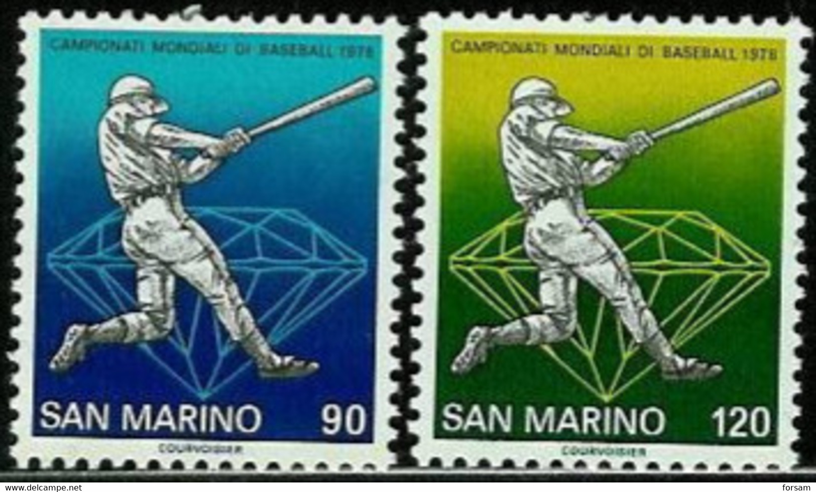 SAN MARINO..1978..Michel # 1154-1155...MLH. - Neufs