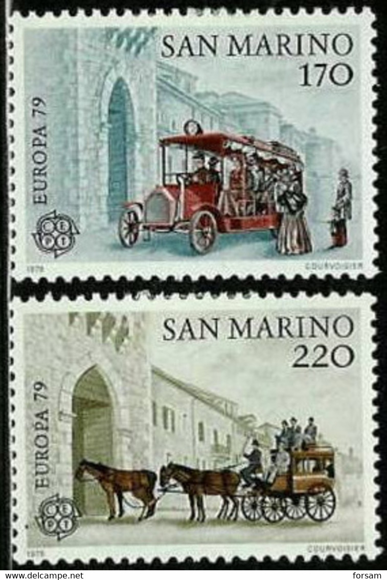 SAN MARINO..1979..Michel # 1172-1173...MLH. - Ungebraucht