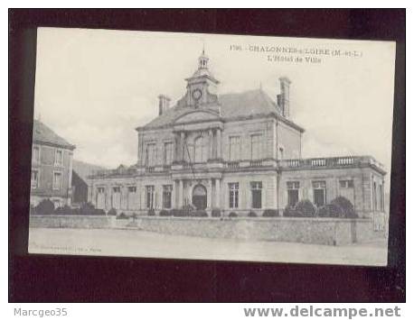 13536 Chalonnes Sur Loire L' Hôtel De Ville édit.vasselier N°1706 Belle Carte - Chalonnes Sur Loire