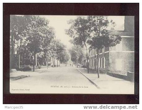 13544 Durtal Avenue De La Gare édit.hirbet   Belle Carte - Durtal