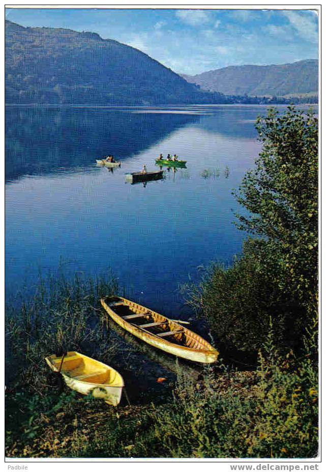 Carte Postale 38 Du Lac De Paladru - Les Pêcheurs Au Petit Matin - Paladru