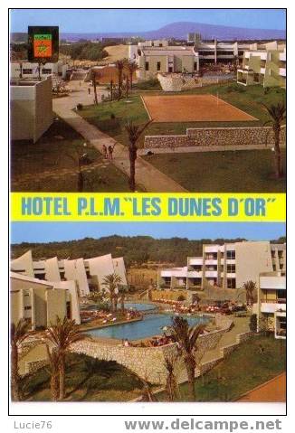 AGADIR - Hôtel  P.L.M.  " LES DUNES D´OR "  - 2 Vues - Agadir