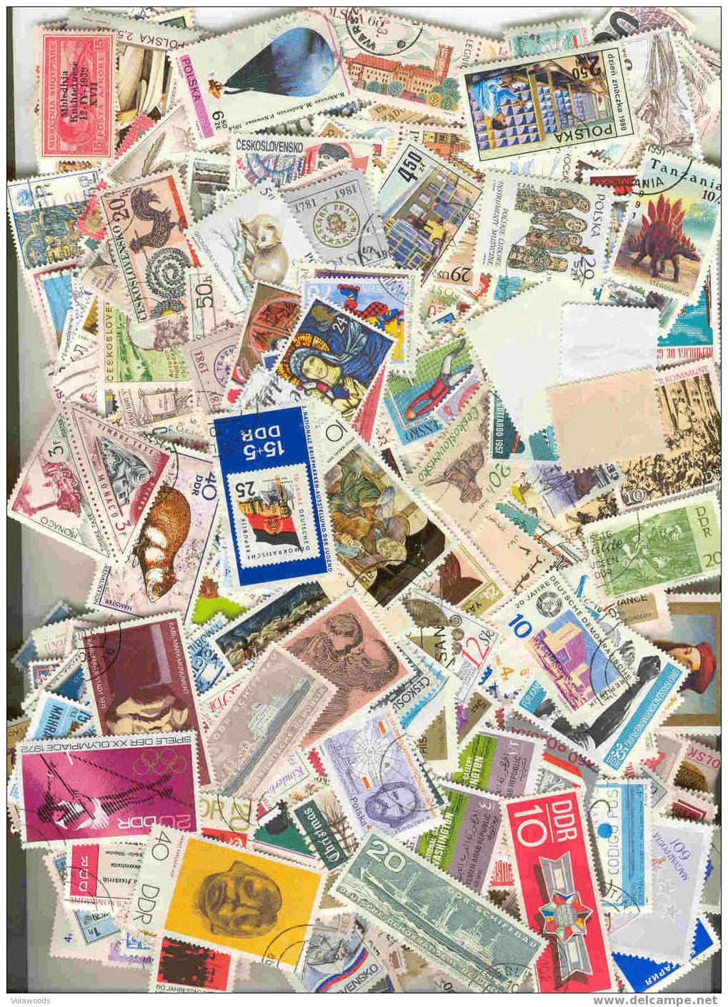 Lotto Di 1000 Francobolli Mondiali Tematici Tutti Diversi - Divertentissimo!!! - Lotto 2 - Lots & Kiloware (mixtures) - Min. 1000 Stamps