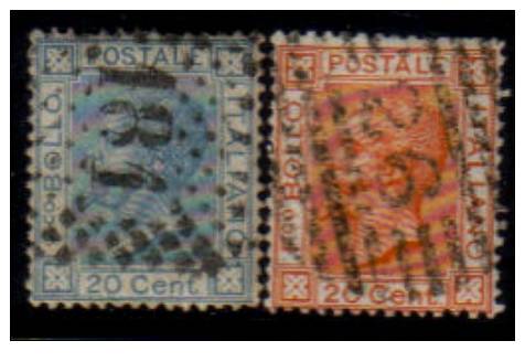 ITALY   Scott: # 35-6   F-VF USED - Oblitérés