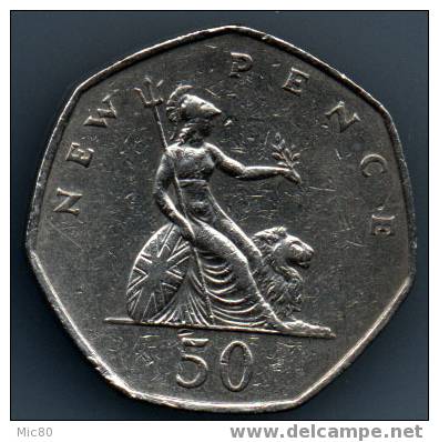 Grande-Bretagne 50 Pence 1969 Ttb - 50 Pence