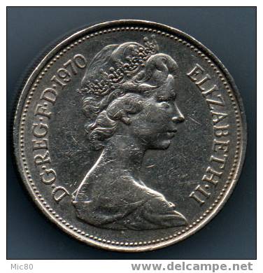 Grande-Bretagne 10 Pence 1970 Ttb - 10 Pence & 10 New Pence