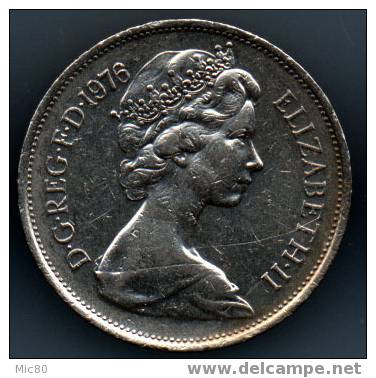 Grande-Bretagne 10 Pence 1976 Sup - 10 Pence & 10 New Pence