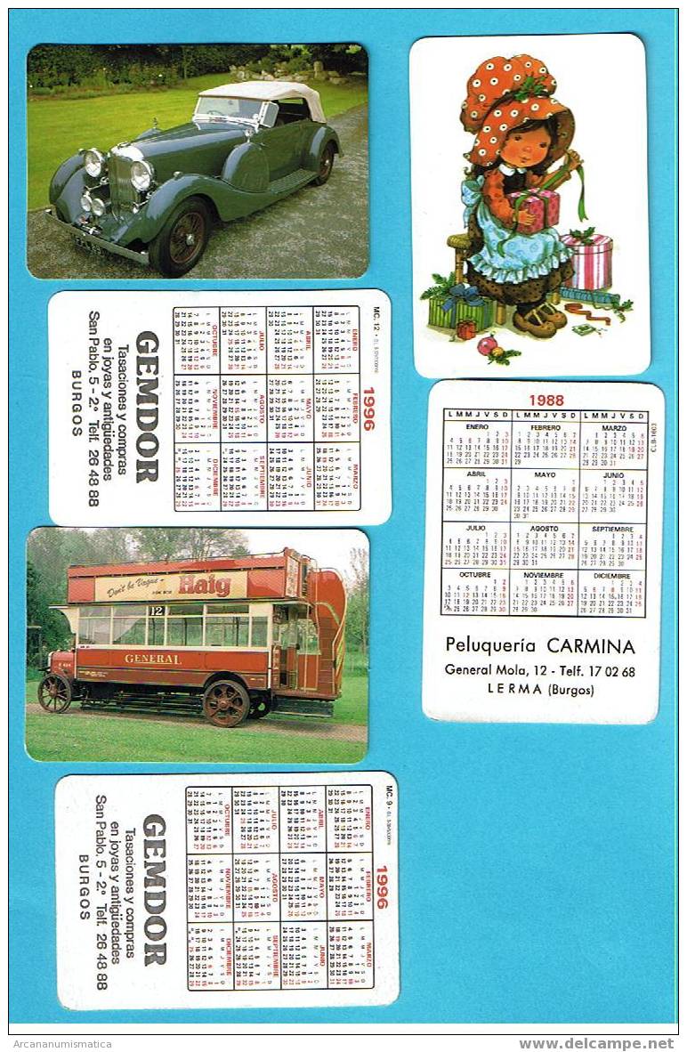 Calendar Calendars  Calendarios  Lote De 120 Calendarios - Sonstige & Ohne Zuordnung