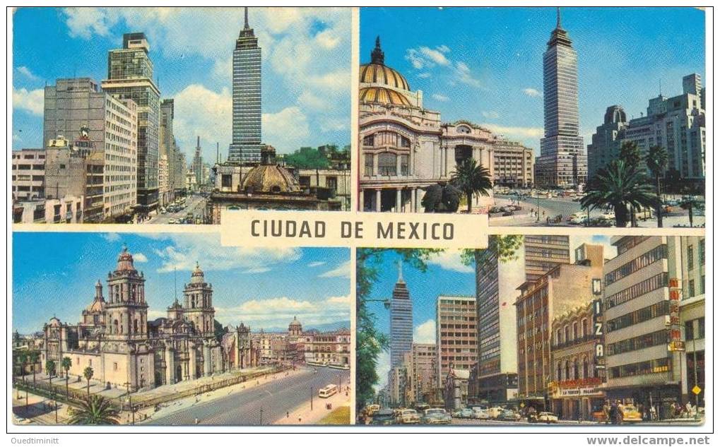 Mexique.Mexico.1970.Multi-vues. - Mexique