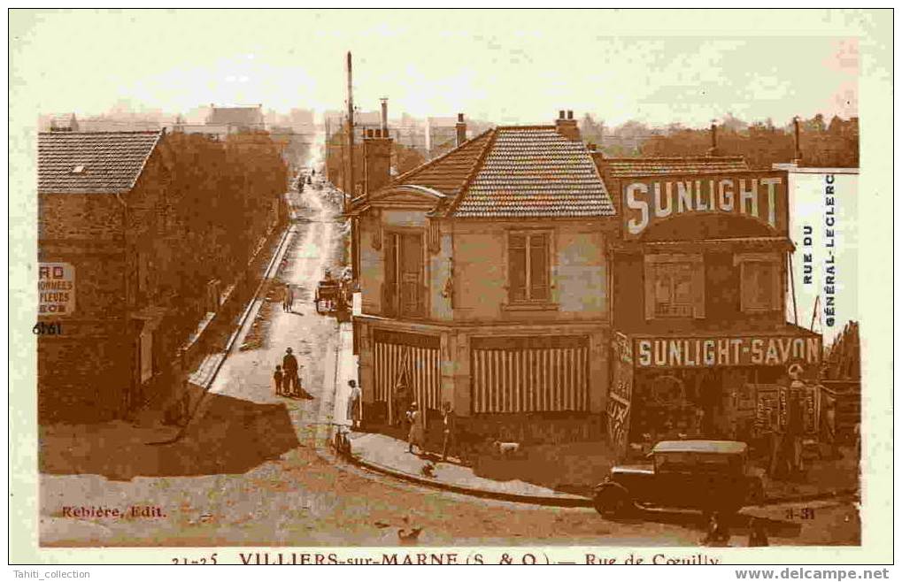 VILLIERS-sur-MARNE - Rue De Coeuilly - Villiers Sur Marne