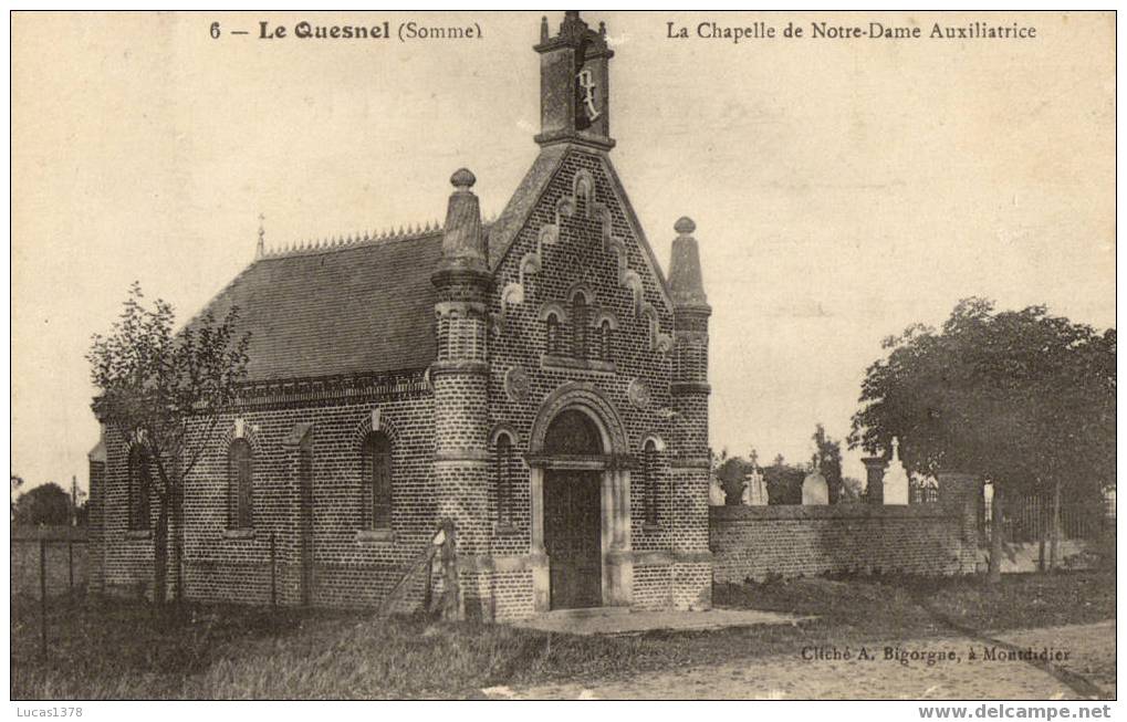 80 / LE QUESNEL / LA CHAPELLE DE NOTRE DAME AUXILIATRICE - Altri & Non Classificati