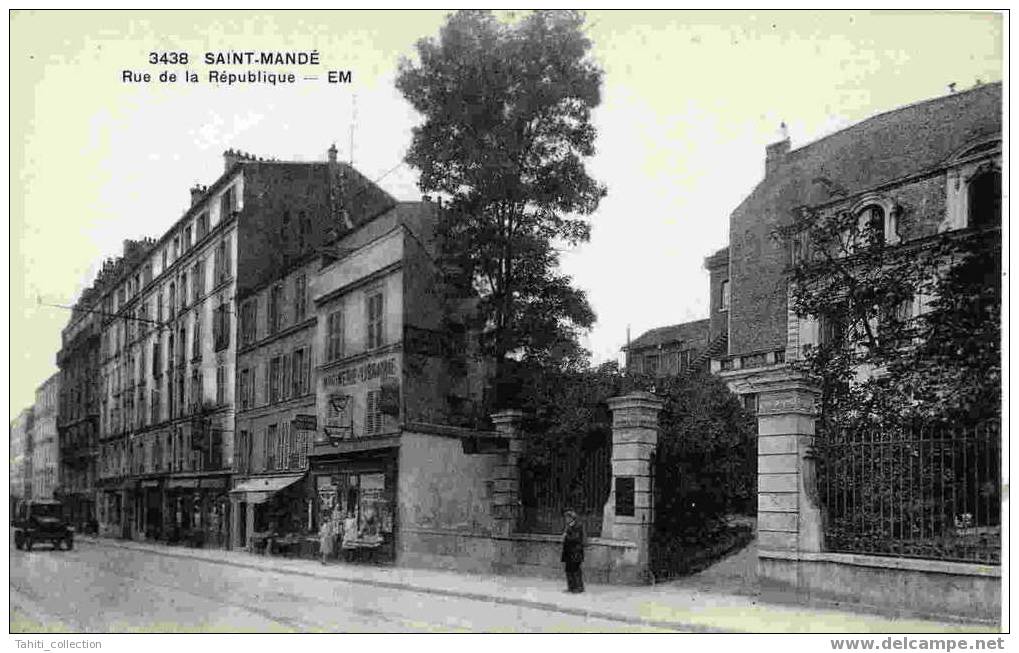 SAINT-MANDE - Rue De La République - Saint Mande