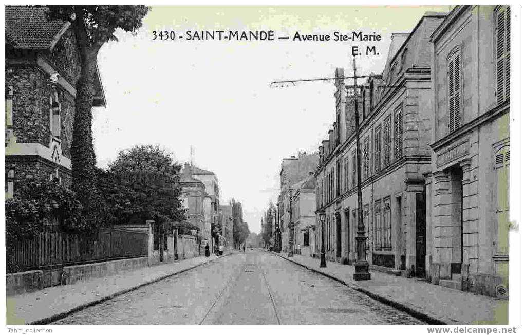 SAINT-MANDE - Avenue Sainte-Marie - Saint Mande