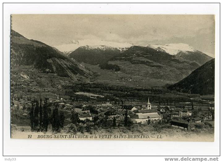 - BOURG-SAINT-MAURICE ET LE PETIT SAINT-BERNARD - Bourg Saint Maurice