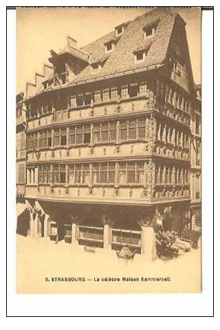 CPA 67 STRASBOURG La Maison Kammerzell - Strasbourg