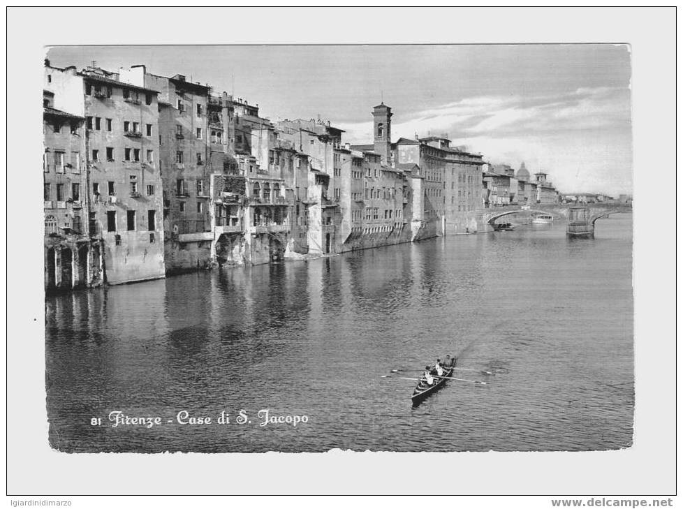 FIRENZE - Case Di S. Jacopo - ANIMATA - Nuova, Non Viaggiata - In Buone Condizioni - DC0573. - Firenze (Florence)