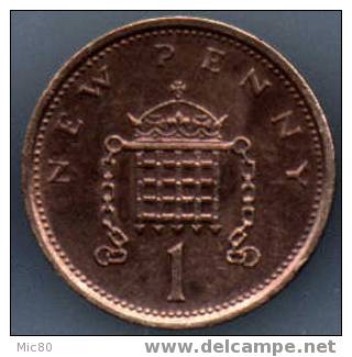 Grande-Bretagne 1 Penny 1973 Ttb/sup - 1 Penny & 1 New Penny