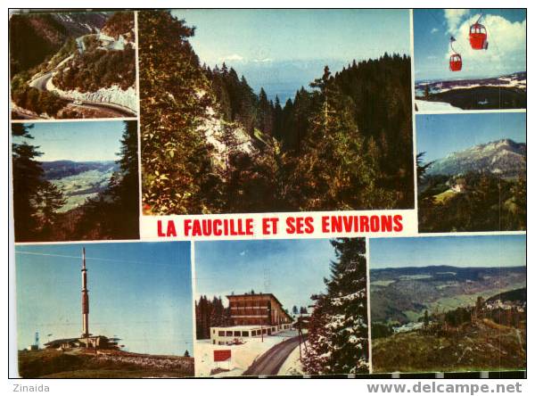 CARTE POSTALE DE LA FAUCILLE ET SES ENVIRONS - Gex