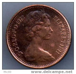 Grande-Bretagne 1/2 Penny 1973 Ttb - 1/2 Penny & 1/2 New Penny