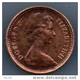 Grande-Bretagne 1/2 Penny 1974 Ttb - 1/2 Penny & 1/2 New Penny