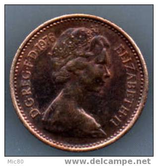 Grande-Bretagne 1/2 Penny 1976 Ttb+ - 1/2 Penny & 1/2 New Penny