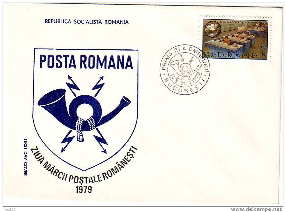 Romania 1979 FDC JOURNEE DU TIMBRE. - FDC
