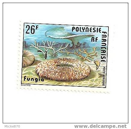 Polynésie Poste Aérienne N°138 Neuf** Corail - Coneshells