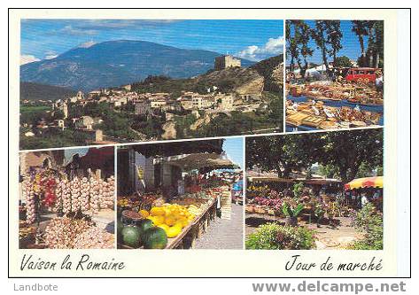 Vaison La Romaine Jour De Marché - Vaison La Romaine