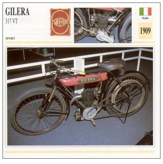 Lot 6x Moto, Motorfiets, Motorcycle, Motorrad, Italia, Gilera - Autres & Non Classés