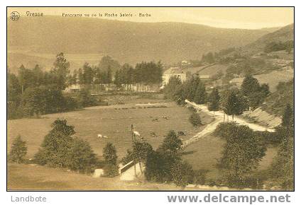 Vresse Panorama Vu De La Roche Sainte - Barbe - Vresse-sur-Semois