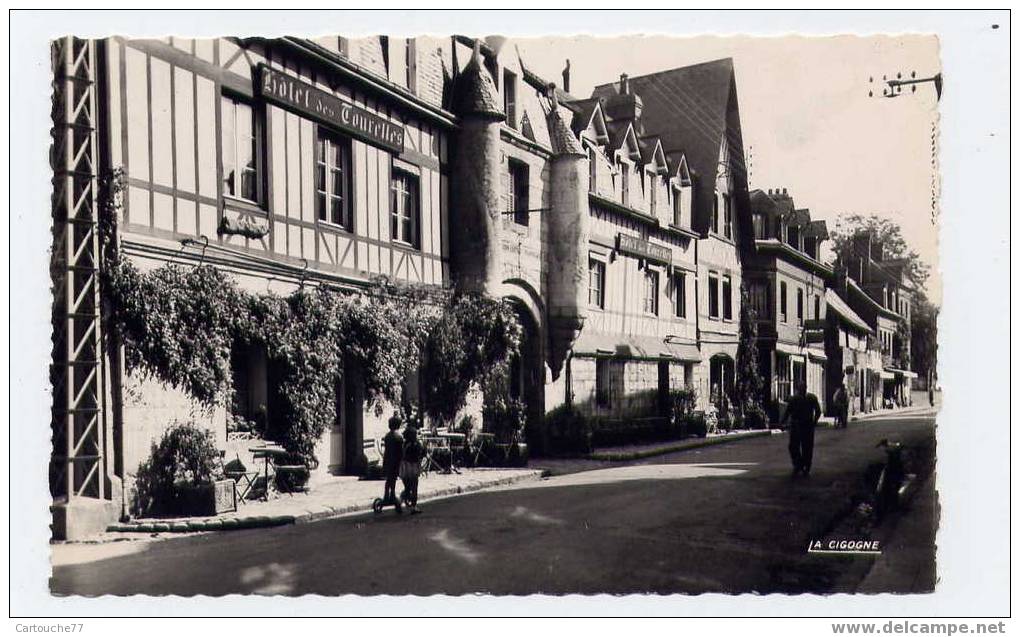 K3 - VEULES-les-ROSES - L'Hôtel Des Tourelles (très Jolie Crte Semi-moderne) - Veules Les Roses