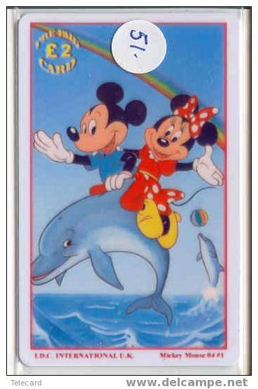 Disney Phonecard Walt Disney World Orlando USA  (51a) - Disney