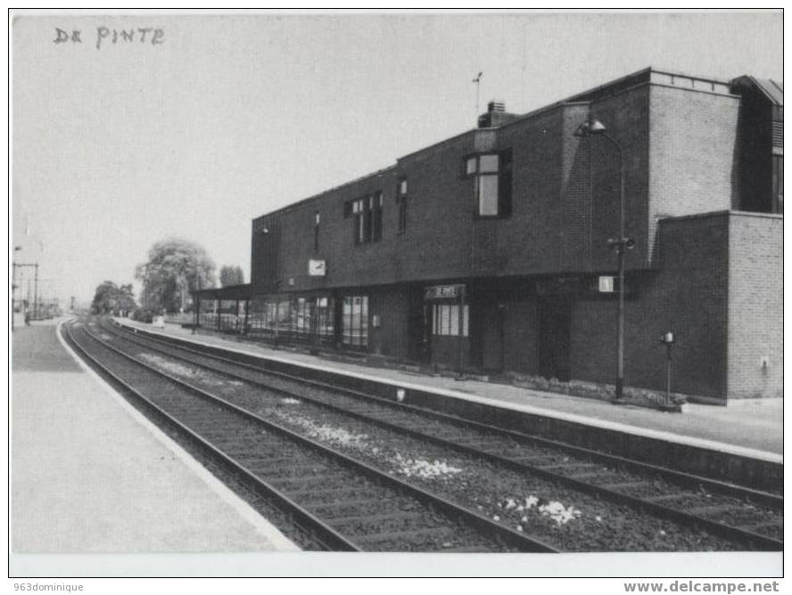 De Pinte - Station - Statie - Gare - Spoorwegstation - Railway Station - De Pinte