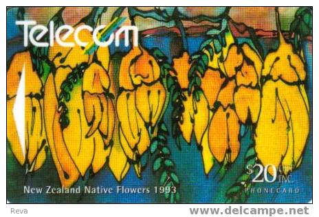 NEW ZEALAND $20 POWHAI  FLOWER  FLOWERS  MINT GPT  NZ-G-77 VERY SPECIAL PRICE !!! - Nouvelle-Zélande