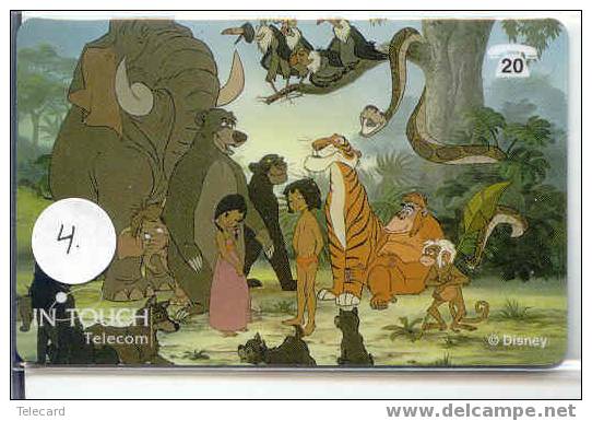 Disney Telecarte Walt Disney Belgique  (4) - Disney