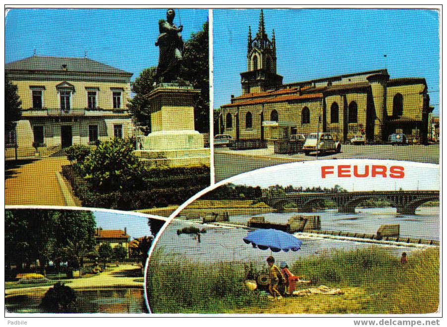 Carte Postale 42 De Feurs - Vues Diverses Sur La Ville - Feurs