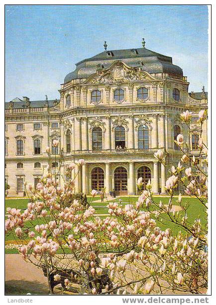 Würzburg Residenz Hofgarten Mittelpavillon - Wuerzburg