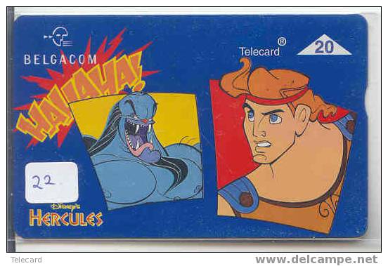 Disney Telecarte Walt Disney Belgie  (22) - Disney