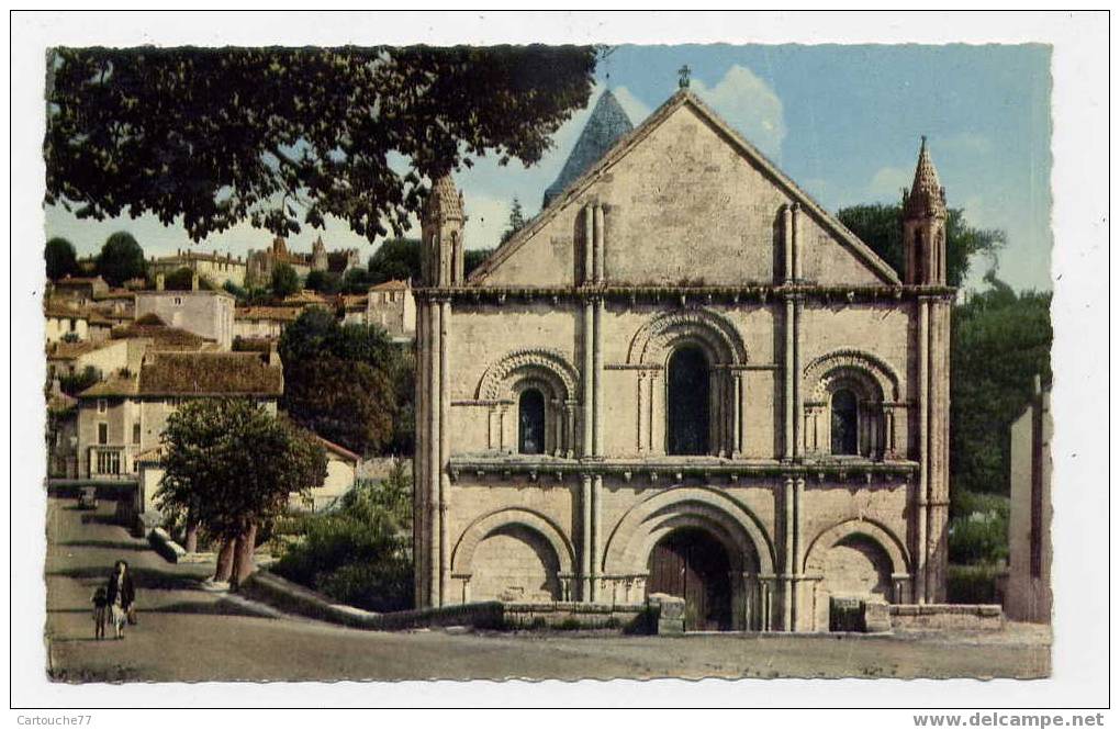 K3 - MELLE - L'église Saint-Hilaire (carte Semi-moderne) - Melle