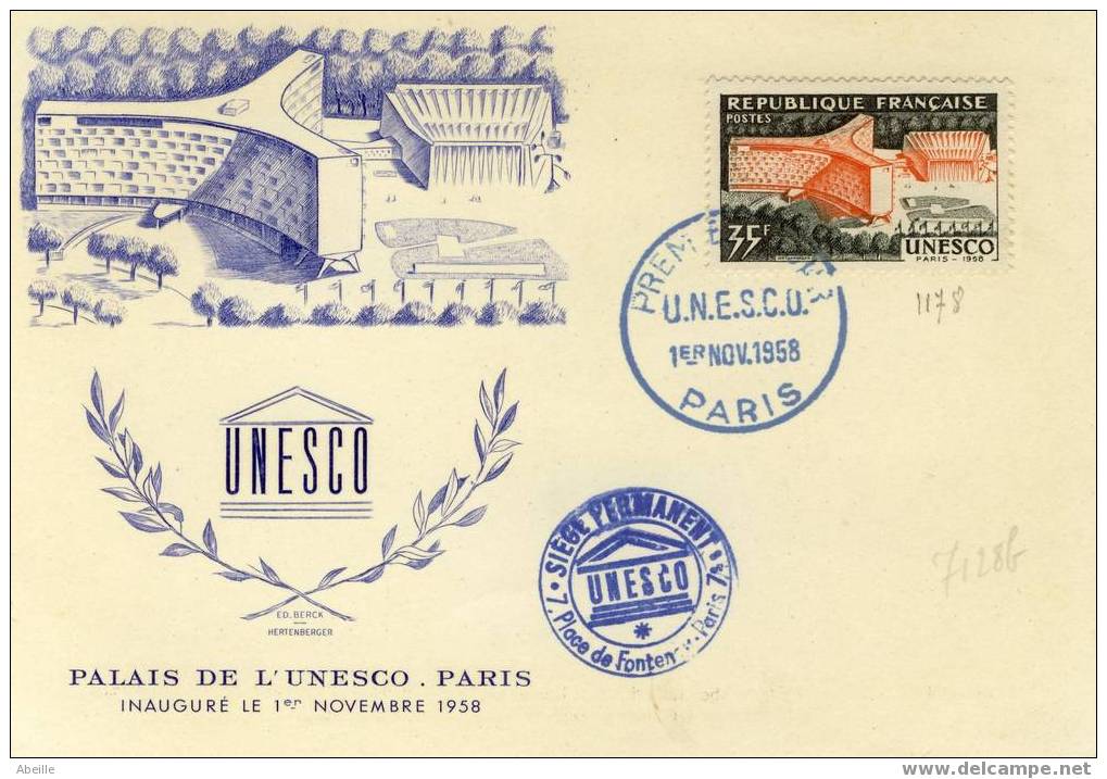 7128    2 CP   FRANCE - UNESCO
