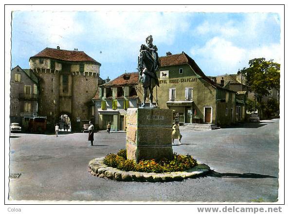 Marvejols La Statue Du Roi Henri IV - Marvejols